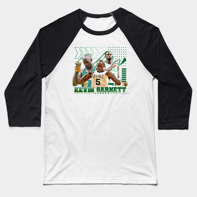 Kevin Garnett Baseball T-Shirt by Aloenalone